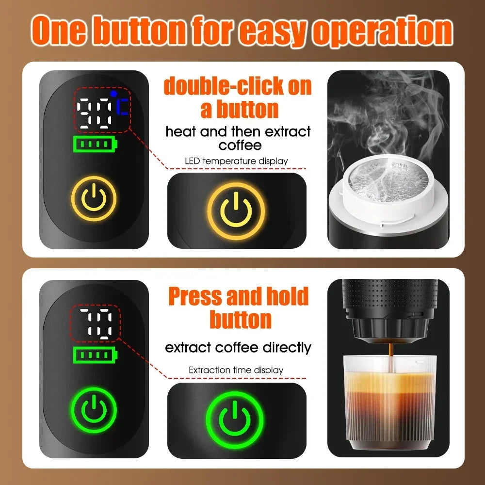 DENOKIN Portable Espresso Maker